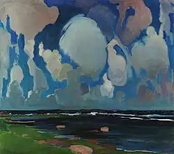 الغيوم في فنلندا، كونراد كرزينوفسكي&nbsp;&nbsp;[لغات أخرى]‏، 1908