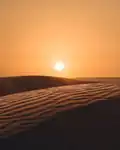 غروب الشمس,جنوب تونس