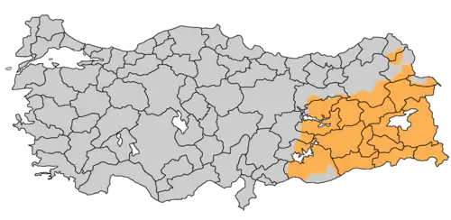 كردستان التركية