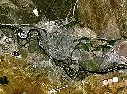 ِصورة ساتيلية للمدينة