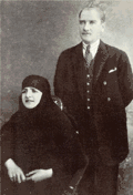 مصطفى كمال أتاتورك وزوجته لطيفة هانم ، 1923