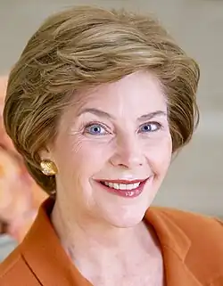 لورا بوش (2001–2009)ولدت 4 نوفمبر 1946(1946-11-04)(age 78&nbsp;سنوات و243&nbsp;أيام)