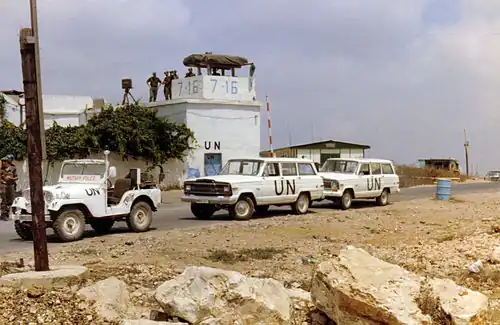 قاعدة لليونيفيل هولندية، عام 1981م.