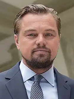 A photograph of actor Leonardo DiCaprio at the 2019 Cannes Film Vestival