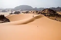 الكثبان الرملية في جبال أكاكوس