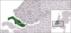 Location of Goeree-Overflakkee