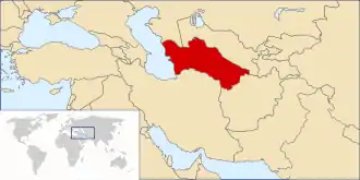 موقع تركمانستان