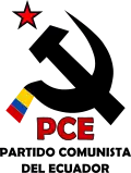Logo of the Communist Party of Ecuador