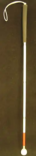 A العصا البيضاء, الرمز الدولي للعمى