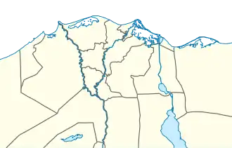 الغزو القرمطي الأول لمصر على خريطة دلتا النيل