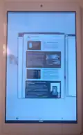 واجهة نظام ليون يعمل على قرص x86 عام