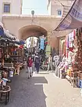 بوابة في المدينة العتيقة للصويرة