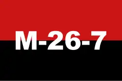 علم حركة 26 يوليو (كوبا)