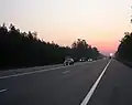 /قالب:Road marker-RU بالقرب من أوريخوفو-زويفو، محافظة موسكو، روسيا