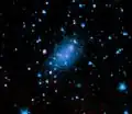 UGC 5423 / M81 والمجرة القزمة B من مرصد سبيتزر الفضائي للأشعة تحت الحمراء.