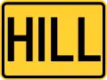 Delaware hill sign (alternate).