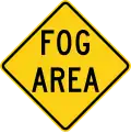 Fog area, Ohio.