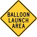 Pennsylvania balloon launch area.