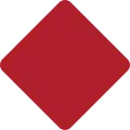U.S. roadway ends here (لقب the "red splat").