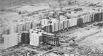 بناء الشارع الرئيسي المعلا عام 1961م