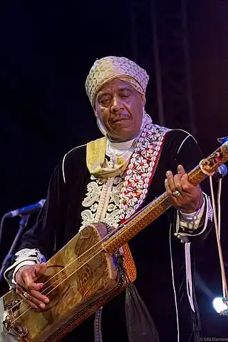 المعلم مصطفى باقبو - مهرجان كناوة وموسيقى العالم (سنة 2016)