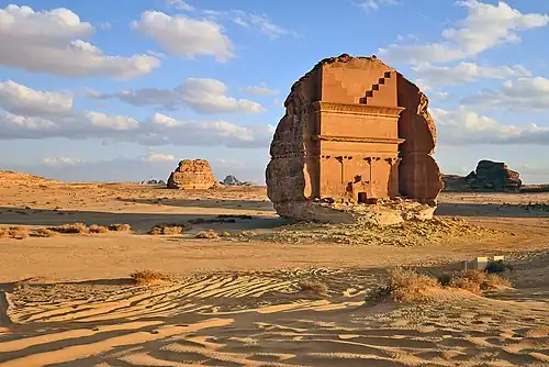 بقايا مدائن صالح في السعودية