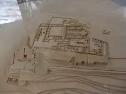 مُجسَّم لقلعة مكاور.