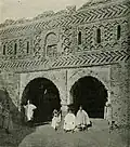 صورة من رواية اجتياح البحر سنة 1905.