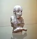 جزء من تمثال ذكر سومري، متحف العراق