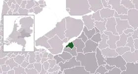 Location of Harderwijk