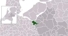 Location of Nijkerk