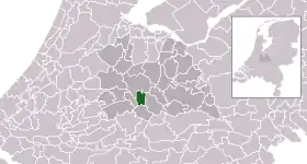 Location of Nieuwegein