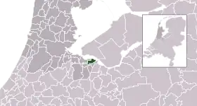 Location of Huizen