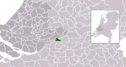 Location of Gorinchem