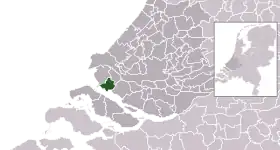 Location of Hellevoetsluis