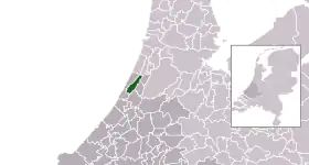 Location of Noordwijkerhout