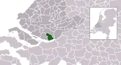 Location of Strijen