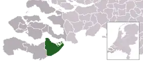 Location of Hulst