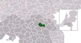 Location of Uden