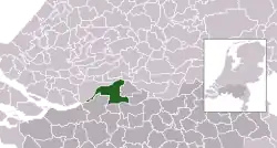 Location of Werkendam
