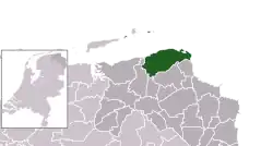 Location of Eemsmond