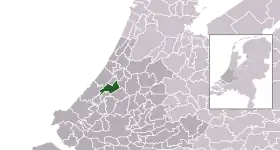 Location of Leidschendam-Voorburg
