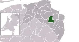 Location of Menterwolde