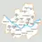 Map of the districts of Seoul