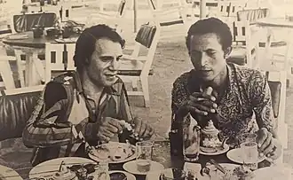 محمد مرادجي رفقة عبد الحليم حافظ