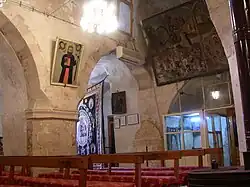 داخل كنيسة مار بهنم السريانية في ماردين