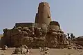 صورة من الخلف لقلعة مارد