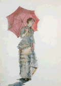 امرأة مع مظلة, مجموعة خاصة 1880