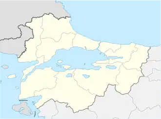 زلزال إسطنبول 2025 is located in Marmara