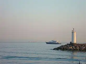 منظر بحر مرمرة من اسطنبول (كومكابي)